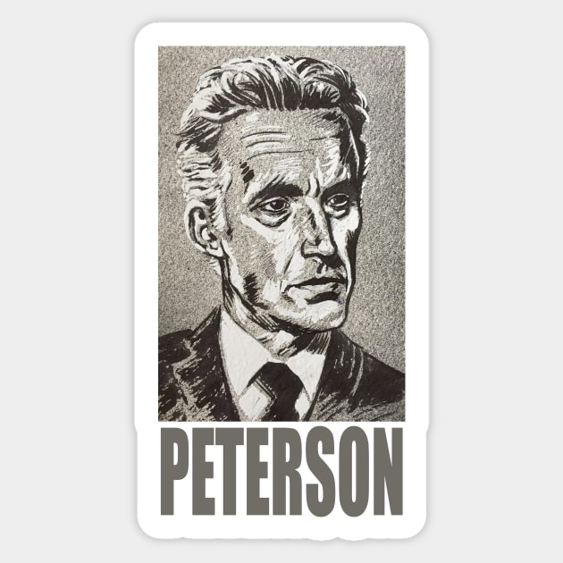 JORDAN PETERSON Sticker by MasterpieceArt